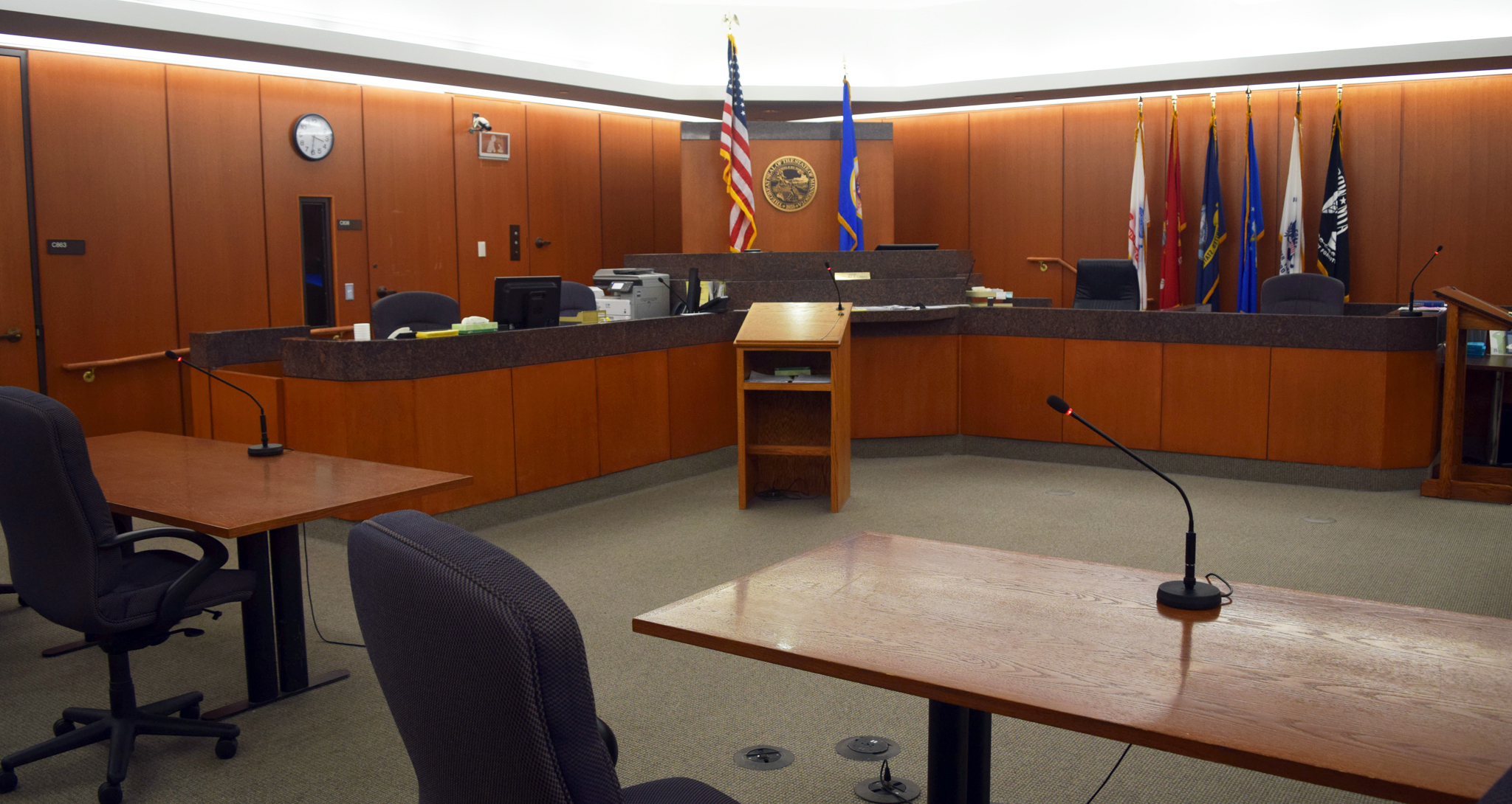 Courtroom at Hennepin County