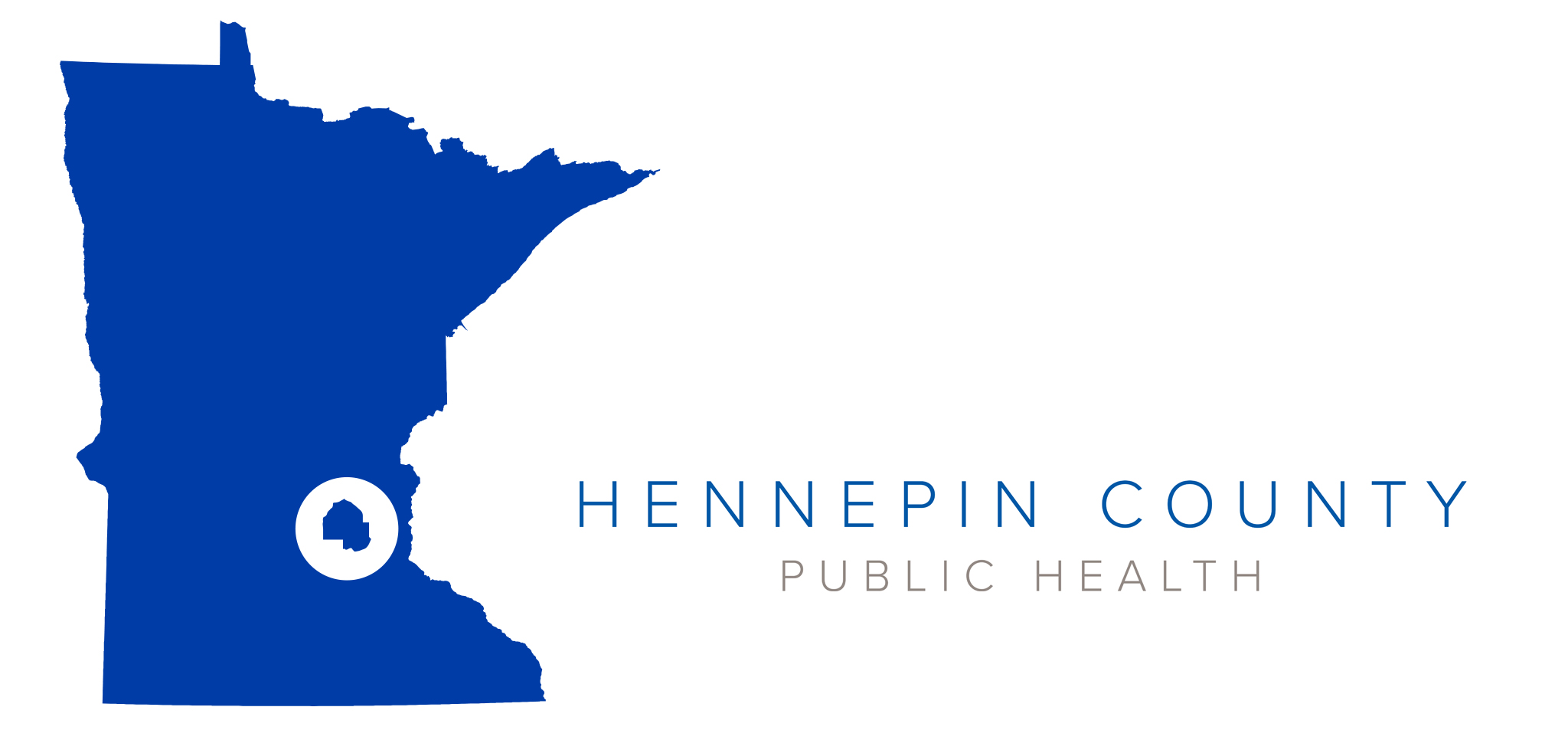 Hennepin County shown within image of Minnesota