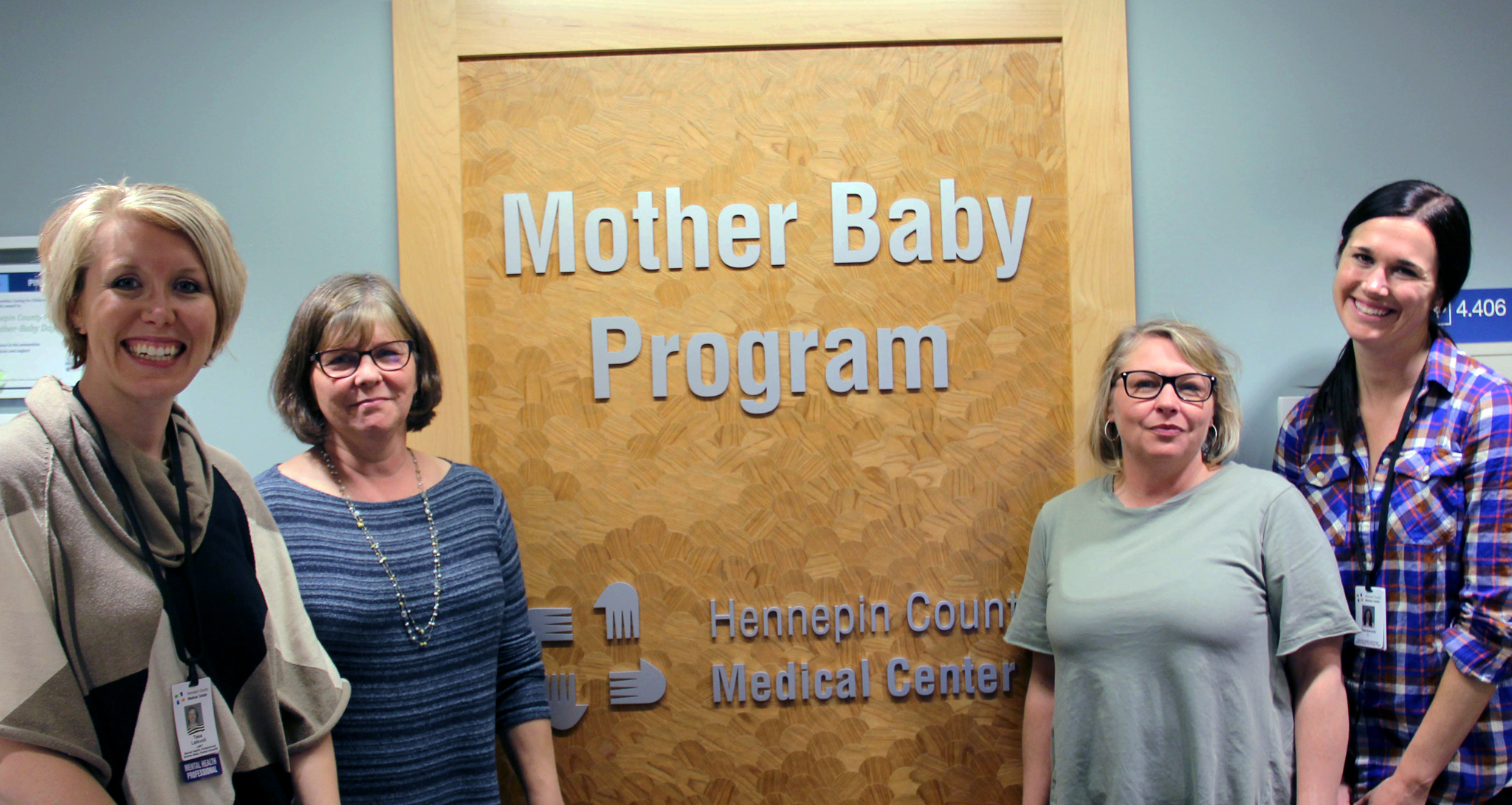 Practitioners at HCMC's Mother Baby Program