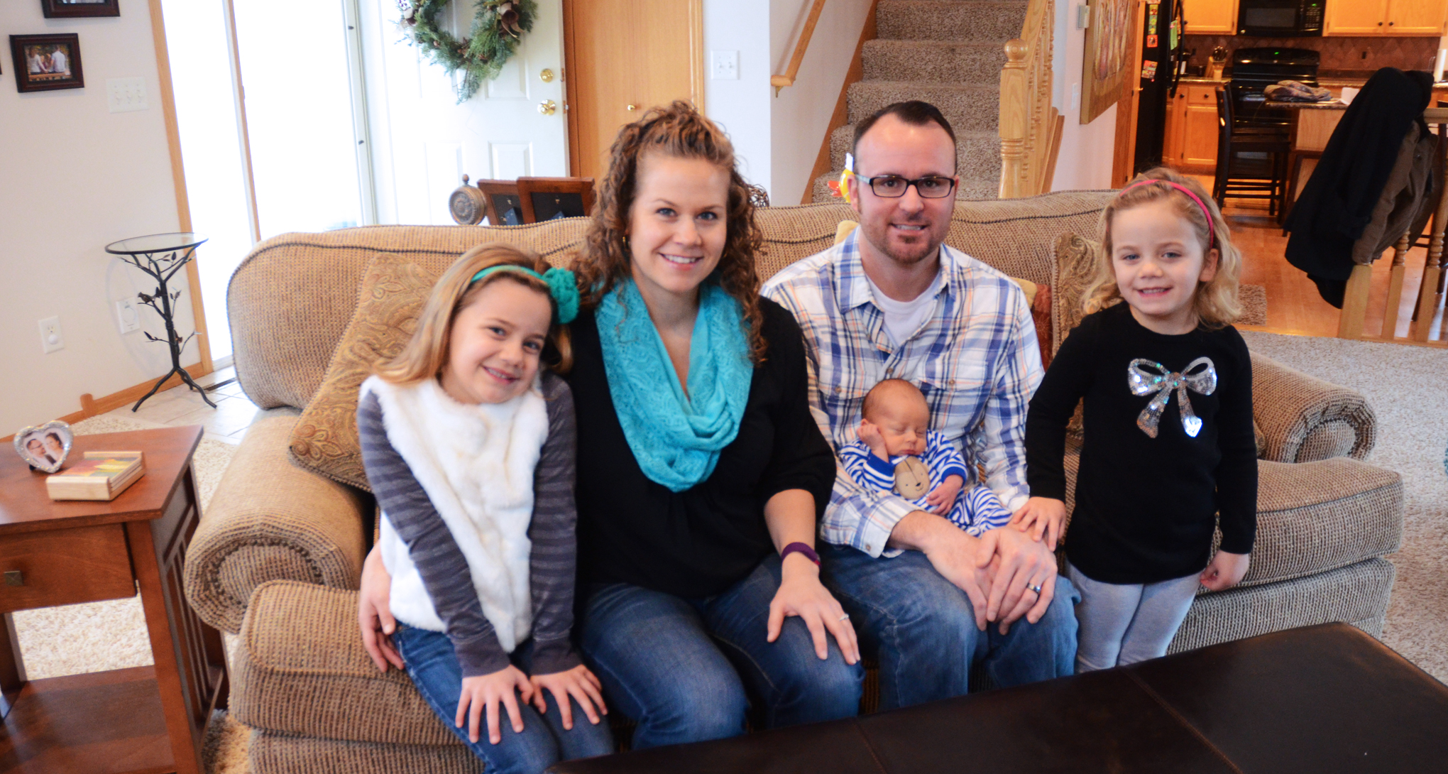 Minnesota family that had their home tested and mitigated for radon