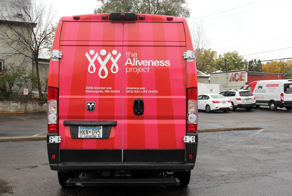 Aliveness Project mobile van